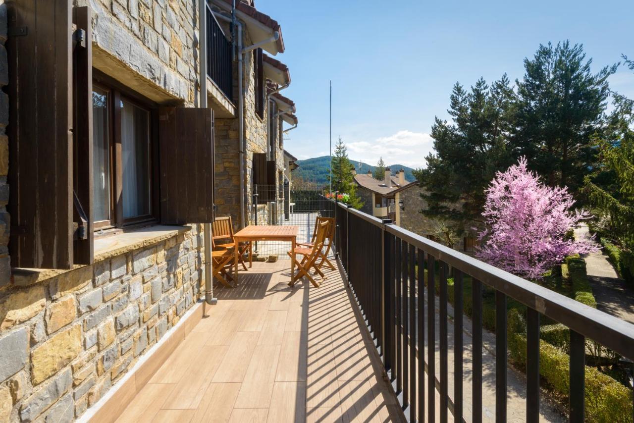 Casa Con Jardin En Hecho Valle de Hecho Exterior foto